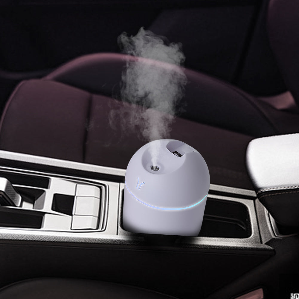 Portable Mini Air Humidifier USB Desktop Humidifier for Car Bedroom Air Diffuser Fogger Mist Maker Sprayer with LED Night Lamp