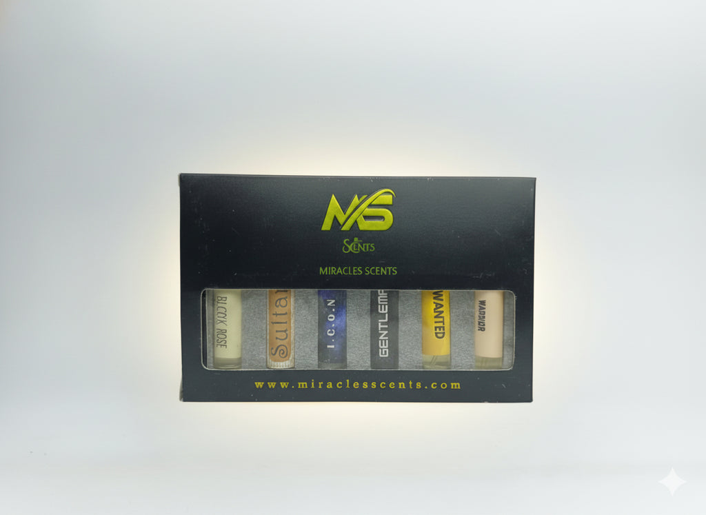 Tester Kit for Men | Long Lasting Premium Fragrance Samples | Travel Size Gift Set | Luxury Scents for Daily Wear
