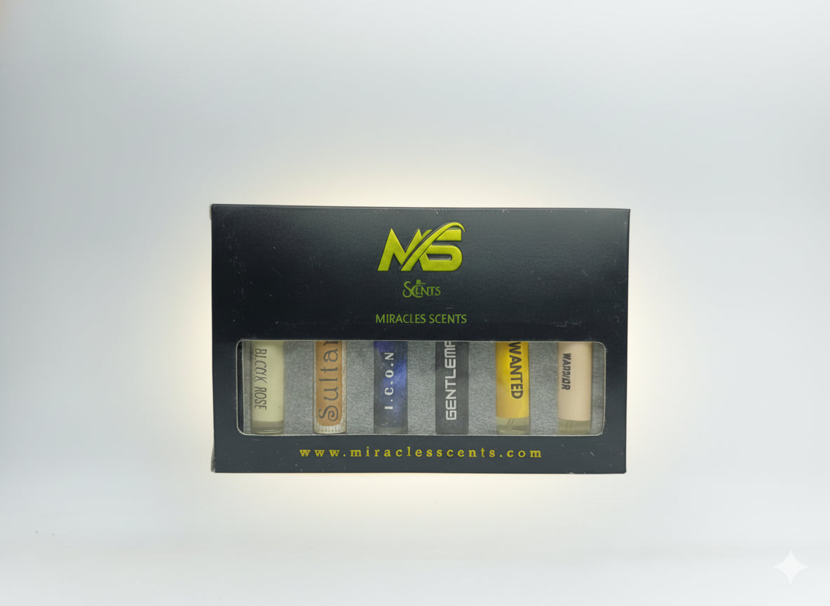 Tester Kit for Men | Long Lasting Premium Fragrance Samples | Travel Size Gift Set | Luxury Scents for Daily Wear